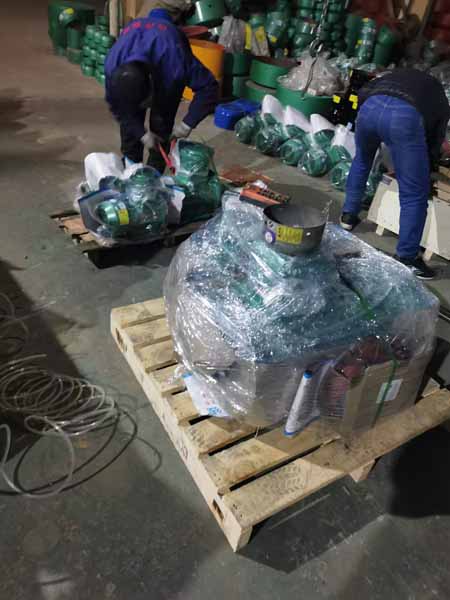 南洋防爆電機有限公司發貨準備